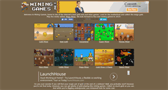 Desktop Screenshot of mininggames.net